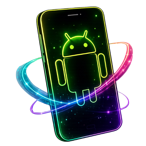 Android Phone Neon